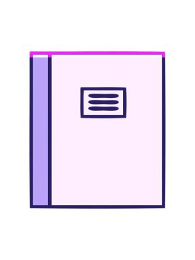 Sevimli bir dergi kitabının animasyonunu aç.