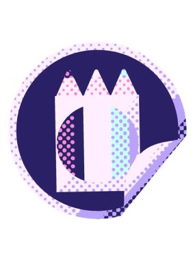 Renkli kalem paketinin hareketli canlandırmasını göster