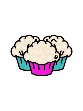 Dikkat çekici geleneksel Brezilya hindistancevizi mantarı tatlısı animasyonu