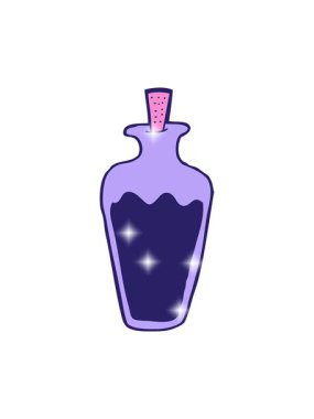 Çizgi film iksirinin ışıltı etkisi