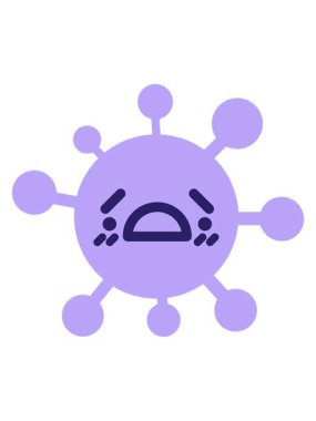 Mutsuz şok virüsünün hareketli animasyonu