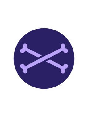 Çapraz kemiklerin dövme biçiminin canlandırma efekti