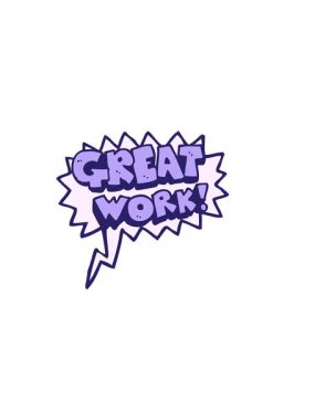 Büyük çalışmanın yatay titreşimli animasyonu serbest konuşma balonu karikatür sembolü çizildi