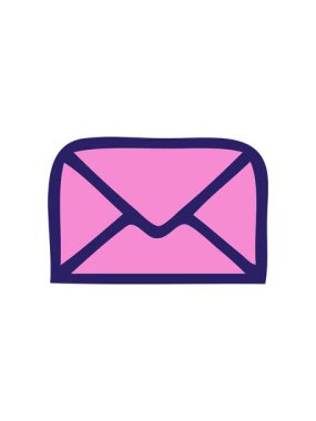 Kağıt zarfın dönen hareketli animasyonu