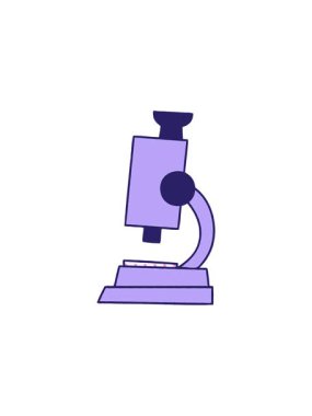 Bir bilim mikroskobu çizgi filminin yıldız patlaması etkisi animasyonu