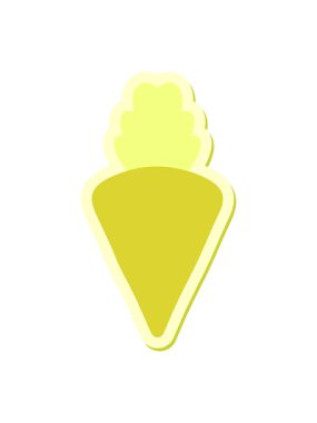 Lezzetli görünümlü havuç çıkartmasının renk animasyonu değişiyor