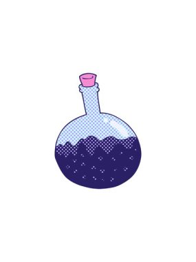 El yapımı karikatür kimyasallarının bölünme etkisi