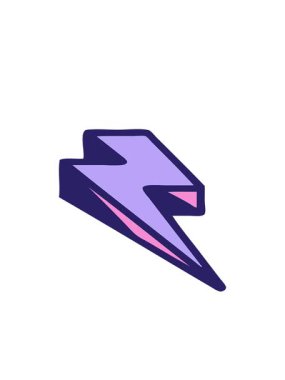 Şimşek çiziminin hareketli görüntüsü