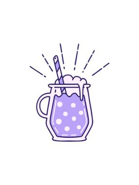 Dikkat çekici dövme tarzı zencefilli biranın animasyonu