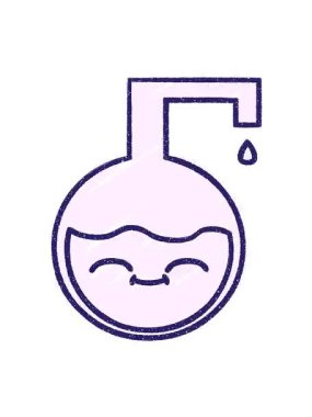 Bir Bilim Deneyi Tebeşir Çiziminin Titrek Hareketli Canlandırması