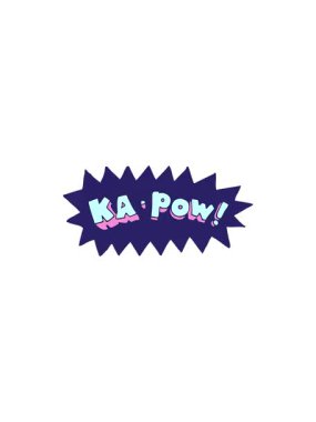 Ka Pow çizgi filminin gösterişli satış animasyonu