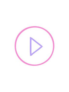 Çalma simgesinin radyoaktif parlayan animasyonu