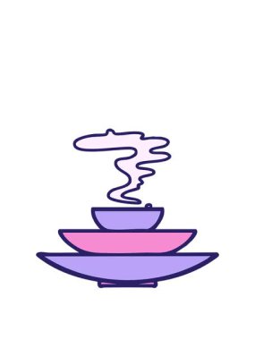 Japon yemek kaselerinin animasyonunu genişletiyor.