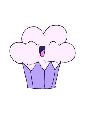 Basınçlı neşeli pasta animasyonu