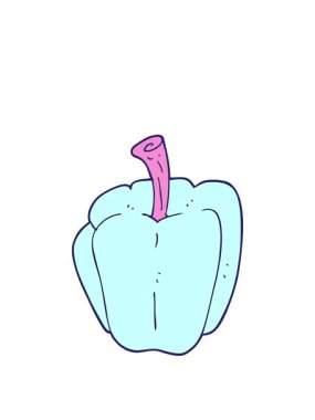 biberin düz renk çiziminin animasyonunu genişletiyorum