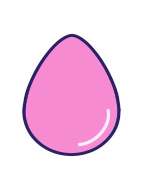 Paskalya yumurtası çizgi filminin ışık efekti