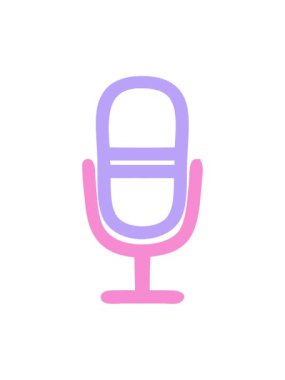 Mikrofon kayıt simgesinin canlandırmasını salla ve duraklat