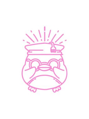 geleneksel siyah çizgili dövme stili Robin simgesinin canlandırmasını bob ve duraklat