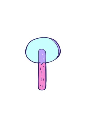 çizgi film lolipop tasarımının hareketli animasyonu