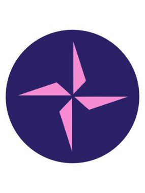 bir yıldız sembolünün ikonik dövme tarzının hareketli animasyonu