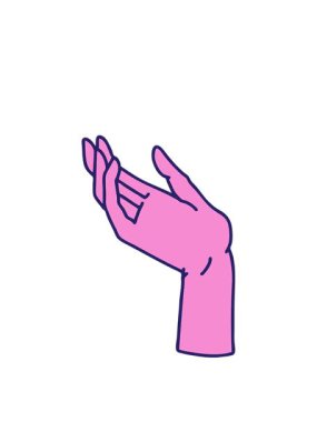 Açık el animasyonunu genişletiyor