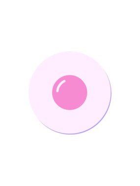 Kızarmış yumurta çıkartmasının satış animasyonu