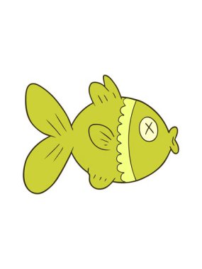 Japon balığının renkli animasyonu değişiyor