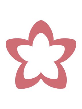 Japon kültür geleneğinin parlak ışık efekti tek bir çiçek tasarımı