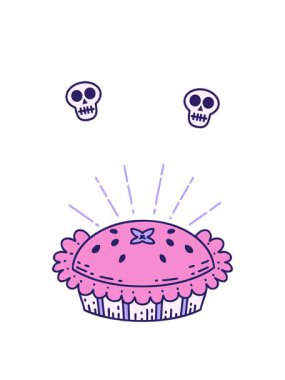 Geleneksel dövme stilini gösteren kafatası animasyonları inanılmaz.