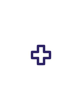 Artı sembol simgesinin hareketli canlandırması