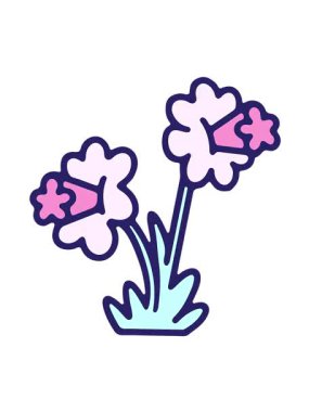 Nergis çiçeğinin titreşimli animasyonu