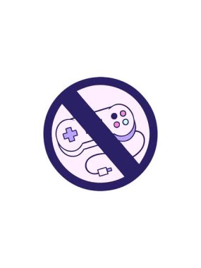 Oyun yok tabelasının sevimli çizgi filminin gösterişli satış animasyonu