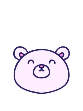 El çizimi çizgi film ayısının animasyonunu genişletiyorum.