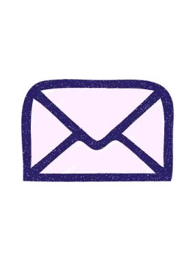 Posta Sembol Tebeşiri Çizim Çiziminin Titrek Hareketli Canlandırması