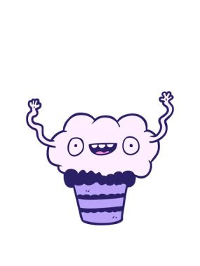 Komik çizgi film kekinin animasyonunu genişletiyorum.