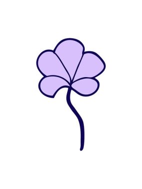 Karikatür karikatür yaprağının neon ışık efekti animasyonu