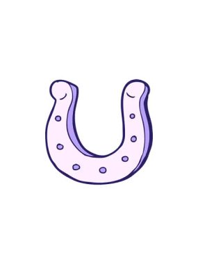 Çizgi film at nalı animasyonu