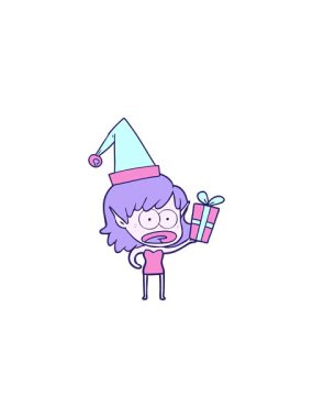 Çizgi film satışları yılbaşı kızı şok etti.