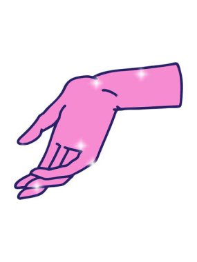 Simgesel dövme stili elin simge etkisi