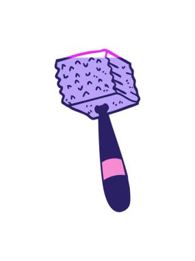 el çizimi çizgi film et çekicinin animasyonunu aç.