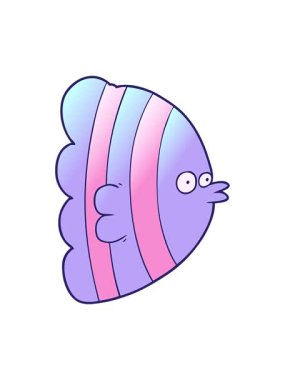 egzotik balıkların hareketli animasyonu