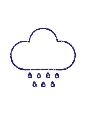 Bulutlu tebeşir çiziminin simli etkisi