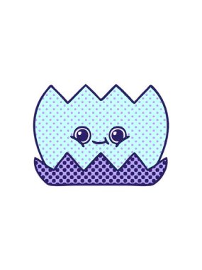 Nilüfer çiçeği çizgi filminin çizgi filminin dikkat çekici animasyonu.