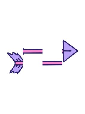 Bir el çizimi çizgi film okunun bölünmüş hareket animasyonu