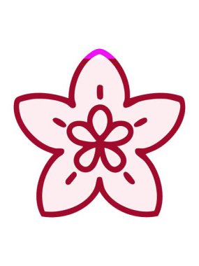 Japon tarzı çiçek tasarımının animasyonunu güçlendir