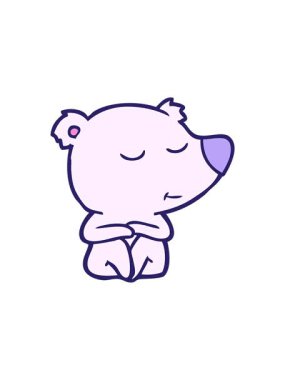 Mutlu kutup ayısı çizgi filminin dikkat çekici animasyonu