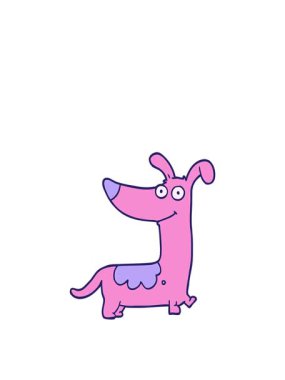 Köpek karalamalarının zıplama hareketi