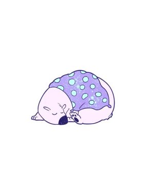 Kutup ayısı uykusunun satış animasyonu