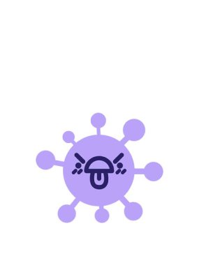 İltihaplı virüsün hareketli animasyonu