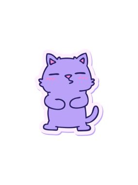 Çizgi film kedisinin garip bir el çizimi çıkartmasının ayrıştırıcı etkisi